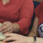 Reading the Megillah (the Scroll of Esther)